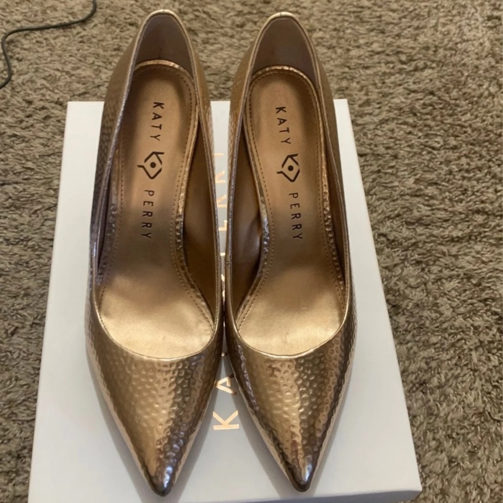 Katy Perry Rose Gold Heels